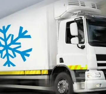 باربری کامیون یخچالدار در اصفهان