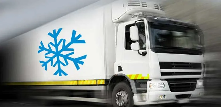 باربری کامیون یخچالدار در اصفهان