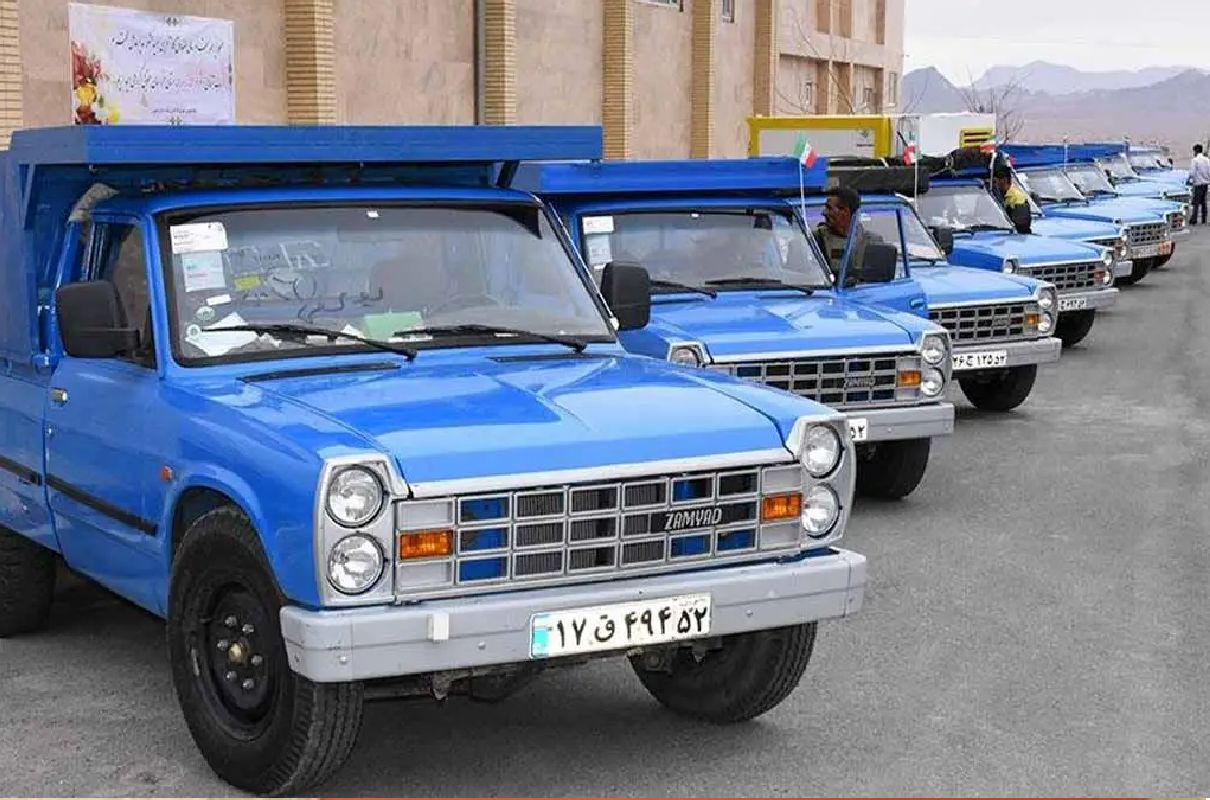 نیسان بار از اصفهان به مشهد