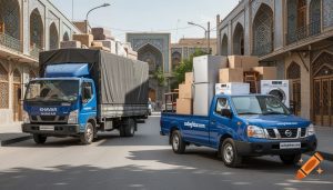 مقایسه نیسان بار و خاور برای حمل اثاثیه منزل در اصفهان